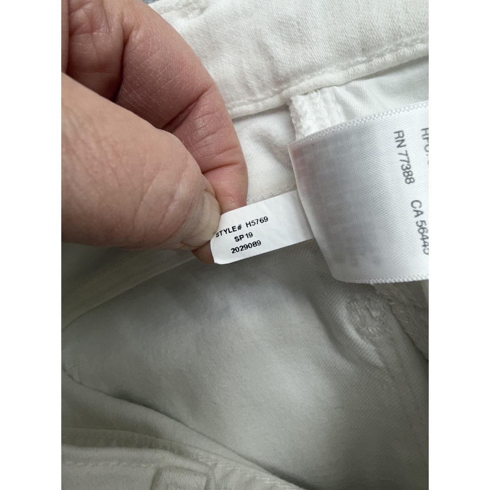 Madewell 9 Skinny Jeans Womens‎ 27x27 White Mid Rise Slim Stretch Denim H5769 - Picture 13 of 15